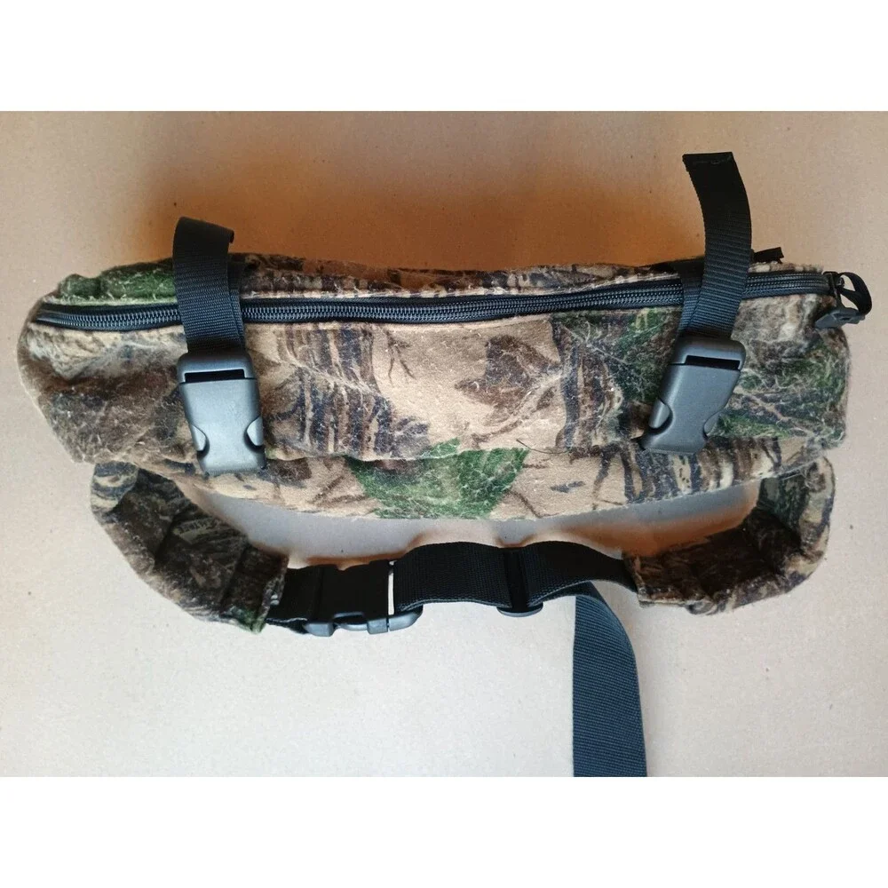 Cabela’s Mossy Oak Camo Flannel Hunting Fanny Pack Lumbar Bag